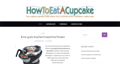 Desktop Screenshot of howtoeatacupcake.net