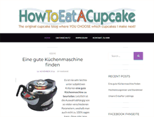 Tablet Screenshot of howtoeatacupcake.net
